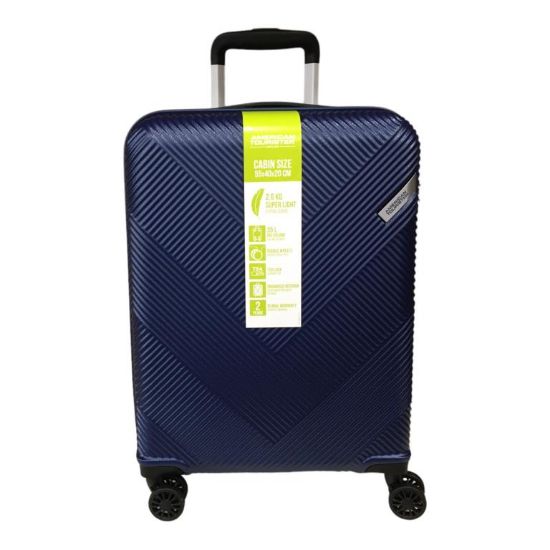 Immagine di American Tourister SPINNER S CABIN SIZE 2,6kg TSA 4 wheels NAVY 55x40x20 MB9001