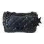 Immagine di L'Atelier du Sac BORSA PICCOLA DA SPALLA applicaz borchie e stelle black REBECCA
