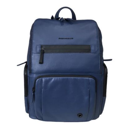 Immagine di PIQUADRO ZAINO Professionale PELLE porta pc 15,6" ipad e bottiglia BL CA5900W117