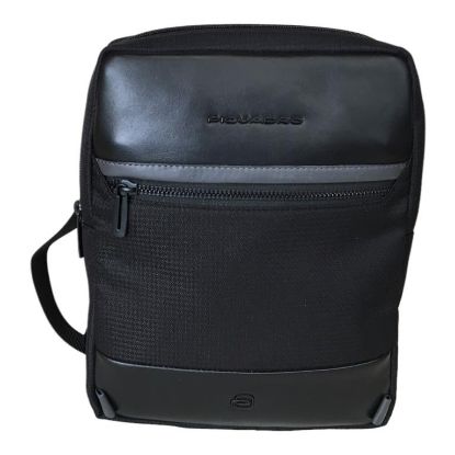Immagine di PIQUADRO BORSELLO UOMO Piccolo TESSUTO PELLE TRACOLLA tasca MINI IPAD CA3084W115