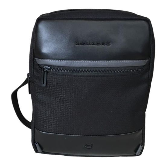 Immagine di PIQUADRO BORSELLO UOMO Piccolo TESSUTO PELLE TRACOLLA tasca MINI IPAD CA3084W115