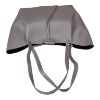 Immagine di PATRIZIA PEPE DONNA shopper grande in PELLE spalla + borsa interna GRIGIO CB8896