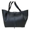 Immagine di PATRIZIA PEPE DONNA shopping grande in PELLE con borsa interna inclu NERO CB8896