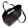 Immagine di Patrizia Pepe shopper media da spalla in PELLE + borsa interna BORDEAUX CB8895