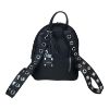 Immagine di PASH BAG ZAINO 2 DIVISORI da spalla CHIUSO DA ZIP sciarpa inclusa NERO KEVIN