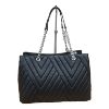 Immagine di ARMANI EXCHANGE AX borsa donna shopper con 3 divisori matelassè 942863