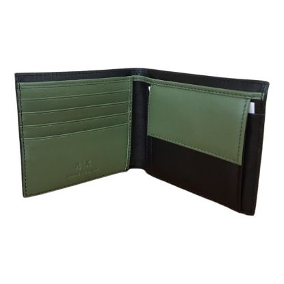 Immagine di ARMANI EXCHANGE PORTAFOGLI UOMO in Pelle 4 CARTE CREDITO + SPICCI VE 958098 C831