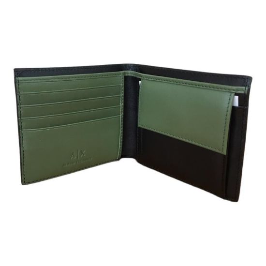Immagine di ARMANI EXCHANGE PORTAFOGLI UOMO in Pelle 4 CARTE CREDITO + SPICCI VE 958098 C831