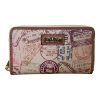 Immagine di Alviero Martini PORTAFOGLI DONNA A 3 SCOMPARTI CHIUSO da ZIP 9 credit CARD P0413