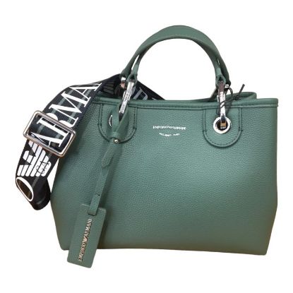 Immagine di EMPORIO ARMANI MY BAG BORSA Shopper Piccola da braccio + pochette VERDE Y3D166