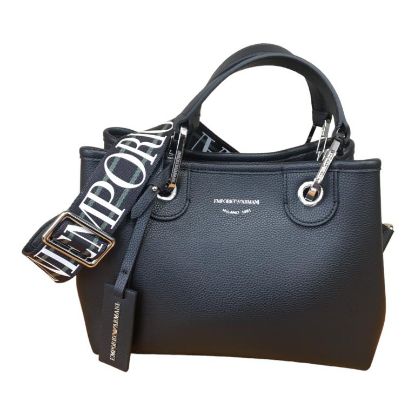 Immagine di EMPORIO ARMANI MY BAG BORSA Shopper Piccola da braccio + pochette BLU Y3D166
