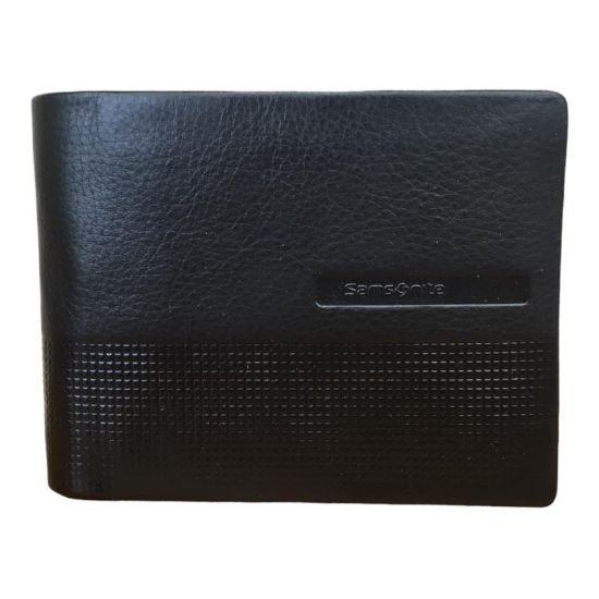Immagine di SAMSONITE PORTAFOGLI UOMO IN PELLE 4 CREDIT CARD E PORTA MONETE KK1015