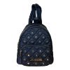 Immagine di LOVE MOSCHINO BORSA Donna ZAINO DA SPALLA chiuso zip Borchie Stelle Cuori JC4271