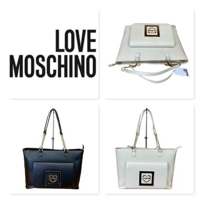 Immagine di LOVE MOSCHINO BORSA SHOPPER Molto Grande DA SPALLA CHIUSA CON CERNIERA JC4305