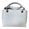 Immagine di EMPORIO ARMANI BORSA DONNA Shopper media con tracolla e 3 divisori BIANCO Y3D159