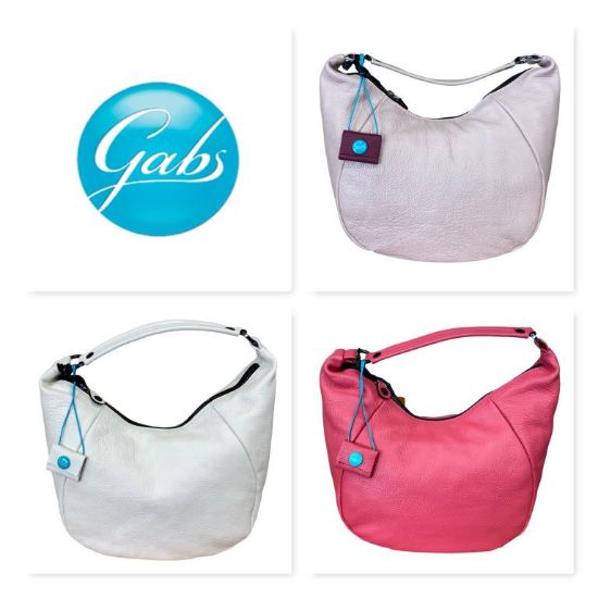 Immagine di GABS BORSA DONNA SACCA Large da spalla IN PELLE prima scelta +tracoll PENELOPE L