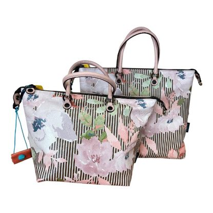Immagine di GABS BORSA DONNA SHOPPER Trasf PELLE bauletto sacca zaino PEONIA G3 PLUS L