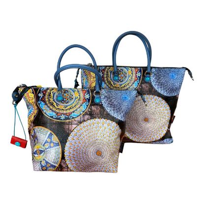Immagine di GABS BORSA DONNA SHOPPER Trasf PELLE bauletto sacca zaino 537 - PIATTI G3 PLUS L