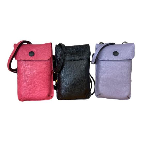 Immagine di GABS POCHETTE - ASTUCCIO - PORTA CELLULARE IN PELLE con tracolla