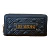 Immagine di LOVE MOSCHINO PORTAFOGLI DONNA A 2 SCOMPARTI CHIUSO da ZIP 8 CARD black JC5600