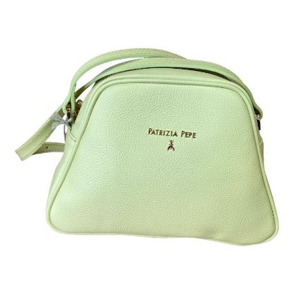 Immagine di PATRIZIA PEPE Borsa Donna Tracolla tracollina da spalla in pelle LIME 2B0083