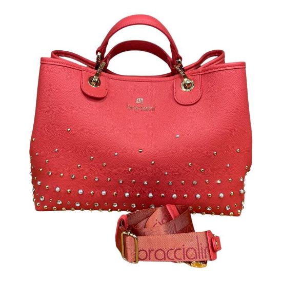 Immagine di BRACCIALINI Donna Shopper da braccio con tracolla e pochette JEWELS CORAL B17185