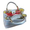 Immagine di BRACCIALINI BETH Shopper Media da braccio con tracolla e pochette SILVER B17181