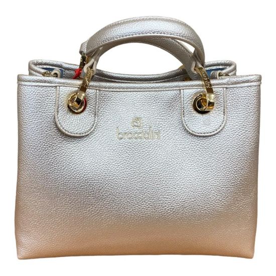 Immagine di BRACCIALINI BETH Shopper Media da braccio con tracolla e pochette GOLD B17181