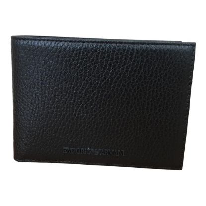Immagine di ARMANI EMPORIO PORTAFOGLI UOMO IN PELLE 8 FESSURE CARTE + DOCUMENTI Y4R166 68E