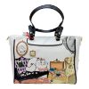 Immagine di BRACCIALINI Borsa Donna Shopper Media da spalla ANIMALS GATTO CAT B17111