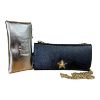 Immagine di BRC Massimo BRACCIALINI Borsa donna cocktail bag cerimonia a tracolla Nero E166