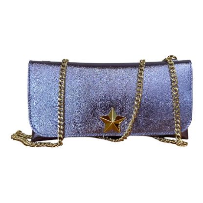 Immagine di BRC Massimo BRACCIALINI Borsa donna cocktail bag cerimonia a tracolla Lilla E166