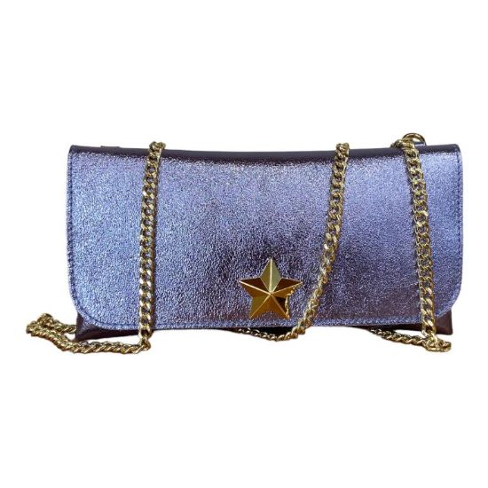 Immagine di BRC Massimo BRACCIALINI Borsa donna cocktail bag cerimonia a tracolla Lilla E166
