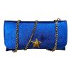 Immagine di BRC Massimo BRACCIALINI Borsa donna cocktail bag cerimonia a tracolla Bluet E166