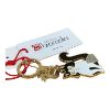 Immagine di BRACCIALINI PORTACHIAVI AD ANELLO In metallo con 1 CIONDOLO GATTO CAT 39501