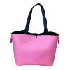 Immagine di PASH BAG SHOPPER REVERSE DA SPALLA + borsa interna e SCIARPA Nero/Rosa PARIS