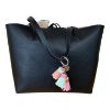 Immagine di PASH BAG SHOPPER REVERSE DA SPALLA + borsa interna e SCIARPA Nero/Rosa PARIS