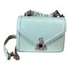 Immagine di PASH BAG BORSA Gioiello DONNA POCHETTE DA spalla chiusa con pattina VERDE ANNIE
