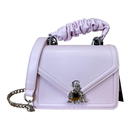 Immagine di PASH BAG BORSA Gioiello DONNA POCHETTE DA spalla chiusa con pattina ROSA ANNIE