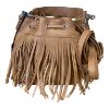 Immagine di Pash Bag BORSA Secchiello Medio da braccio con tracolla applicab FRANGE RUSSELL
