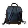 Immagine di PASH BAG ZAINO Grande da spalla CHIUSO CON PATTINA Applicazione Frange DOMINIC