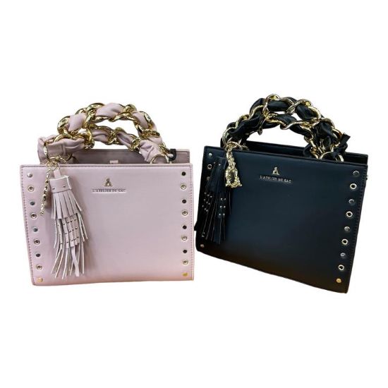 Immagine di L'Atelier du Sac BORSA DONNA Shopper da braccio con divisorio BORCHIE PET ANITA