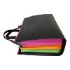 Immagine di Pash Bag BORSA DONNA Shopper da braccio con divisorio FIANCHI BICOLORE BRIDGET