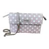 Immagine di Pash Bag BORSA DONNA tracollina pochette DA SPALLA 3 DIVISORI clutch pois ODETTE