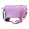 Immagine di Pash Bag BORSA DONNA tracollina pochette DA SPALLA 3 DIVISORI clutch pois ODETTE