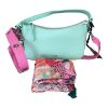 Immagine di Pash Bag BORSA DONNA Piccola SACCA BAQUETTE DA SPALLA tracolla e sciarpa NATASHA