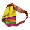 Immagine di Pash Bag Borsa sacca da spalla con tracolla divisori e sciarpa BICOLOR ANGELICA