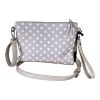 Immagine di PASH BAG BORSA DONNA CLUTCH POCHETTE PIATTA DA POLSO CON TRACOLLA POIS SOPHIE