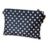 Immagine di PASH BAG BORSA DONNA CLUTCH POCHETTE PIATTA DA POLSO CON TRACOLLA POIS SOPHIE