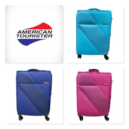 Immagine di American Tourister Trolley Spinner 4 RUOTE Medio 69 Litri 3,3 kg Tessuto MD4002